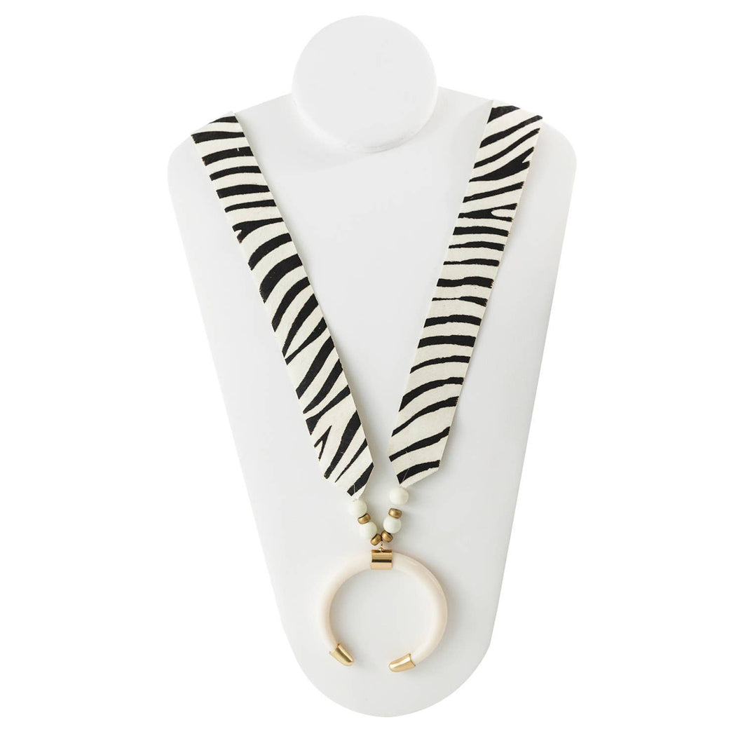 Southport Zebra Necklace