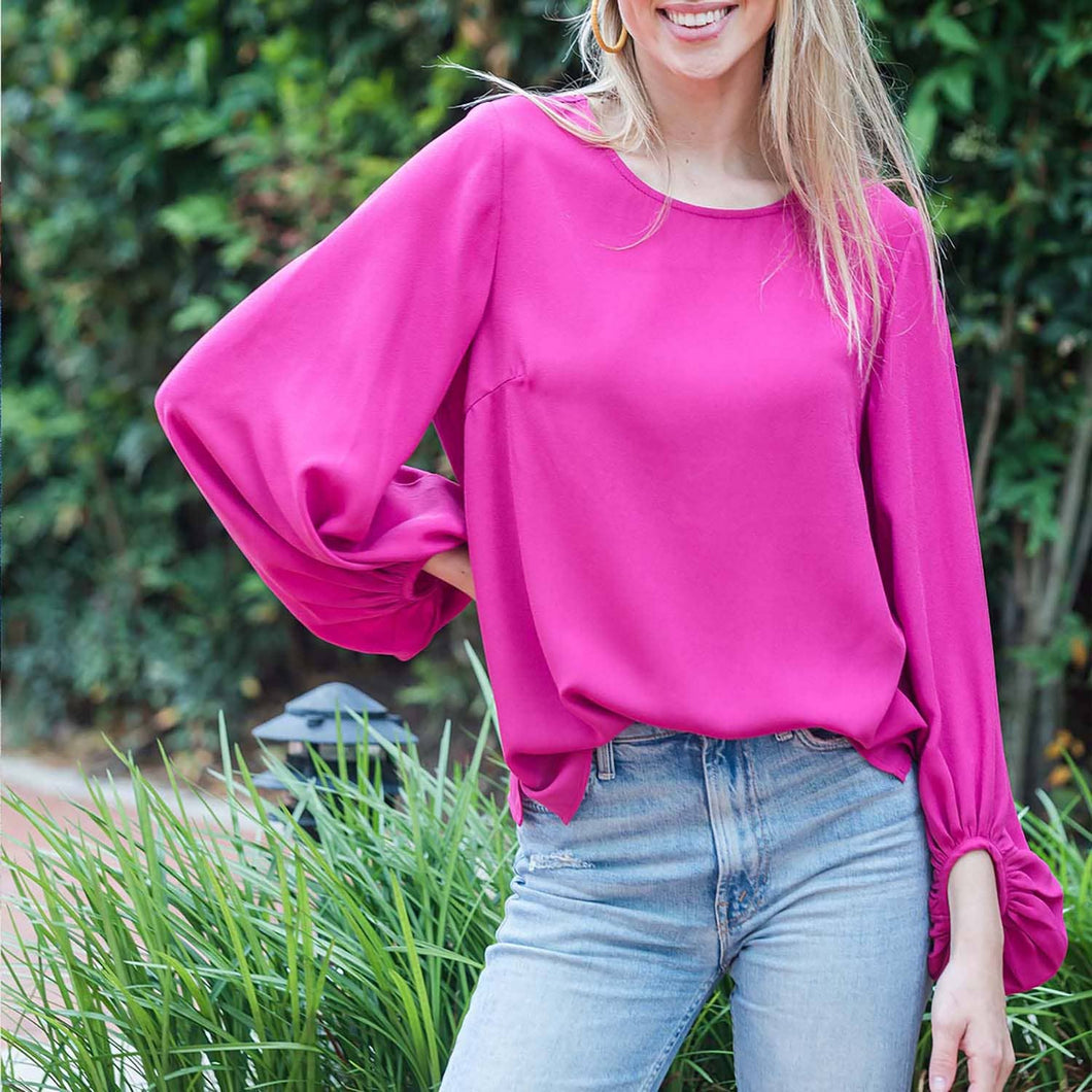 Paxton Pink Top