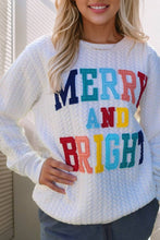 Load image into Gallery viewer, Merry And Bright Cable Knit
