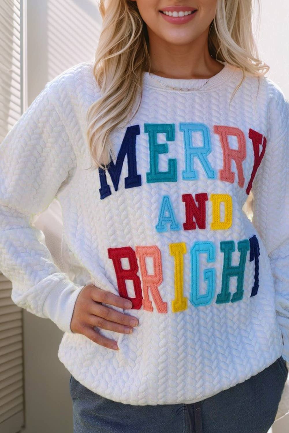 Merry And Bright Cable Knit