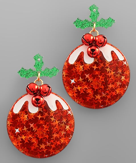 Acrylic Ornament Earrings