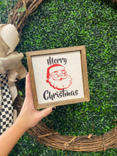 Load image into Gallery viewer, Merry Christmas Box Sign
