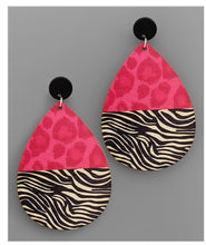 Load image into Gallery viewer, Double Animal Print Earrings
