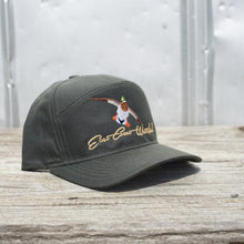 Load image into Gallery viewer, ECW Waxed 7-Panel SnapBack
