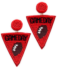 Load image into Gallery viewer, Gameday Flag Earrings
